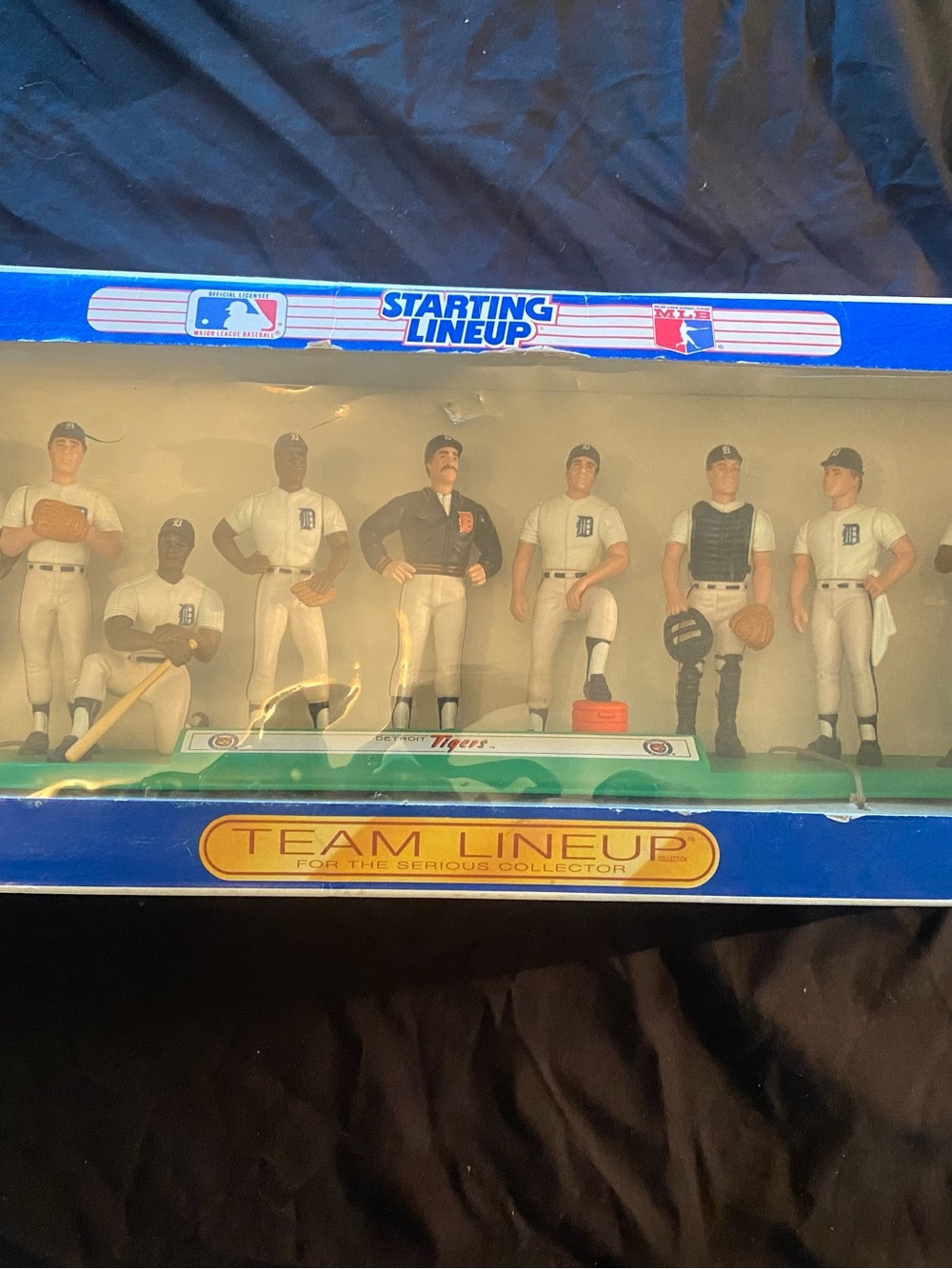 Vintage 1988 Kenner Starting Lineup MLB Detroit Tigers Team Collector Box Set
